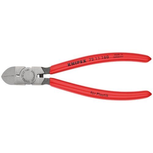  Seitenschneider für Kunststoff KNIPEX 72 11 160 Seitenschneider für Kunststoff mit Kunststoff überzogen 160 mm 12380531