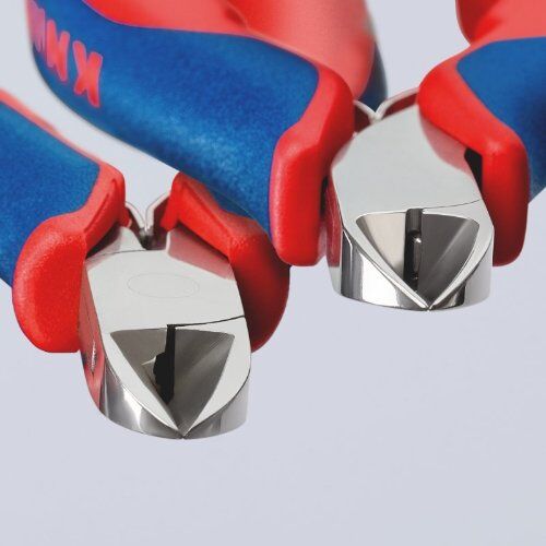  Elektronik-Seitenschneider mit durchgestecktem Gelenk KNIPEX 77 02 115 Elektronik-Seitenschneider mit Mehrkomponenten-Hüllen 115 mm 12380555
