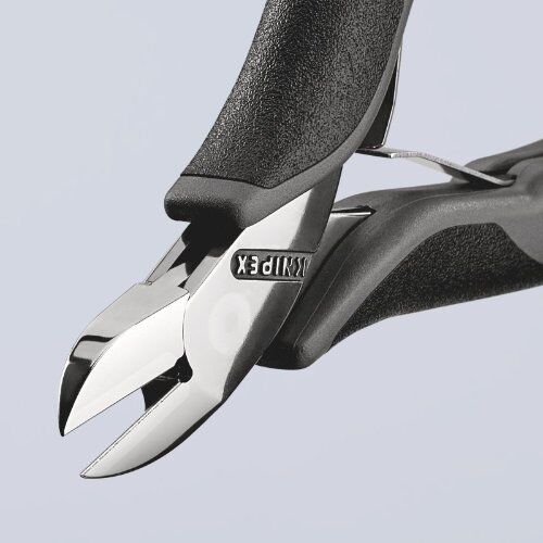  Elektronik-Seitenschneider ESD KNIPEX 77 02 115 ESD Elektronik-Seitenschneider ESD mit Mehrkomponenten-Hüllen 115 mm 12380575