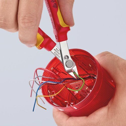  Electronic Super Knips® KNIPEX 78 06 125 Electronic Super Knips® VDE isoliert mit Mehrkomponenten-Hüllen, VDE-geprüft 125 mm 12380587