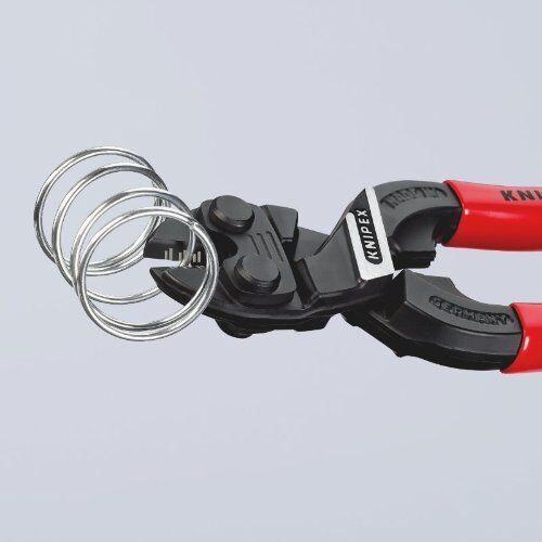  KNIPEX CoBolt® S Kompakt-Bolzenschneider KNIPEX 71 01 160 CoBolt® S Kompakt-Bolzenschneider mit Kunststoff überzogen schwarz atramentiert 160 mm 12380423