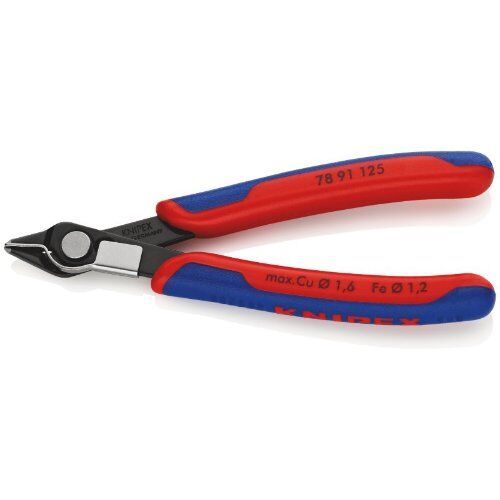  Electronic Super Knips® KNIPEX 78 91 125 Electronic Super Knips® mit Mehrkomponenten-Hüllen brüniert 125 mm 12380593