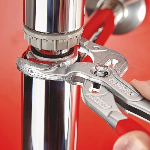  KNIPEX SpeedGrip® Siphon- und Connectorenzangen KNIPEX 81 13 250 Siphon- und Connectorenzange "SpeedGrip" Siphon- und Connectorenzangen mit rutschhemmendem Kunststoff überzogen verchromt 250 mm 12381234