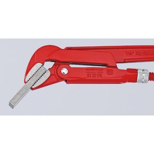  Rohrzangen 45° KNIPEX 83 20 015 Rohrzange 45° rot pulverbeschichtet 430 mm 12381240