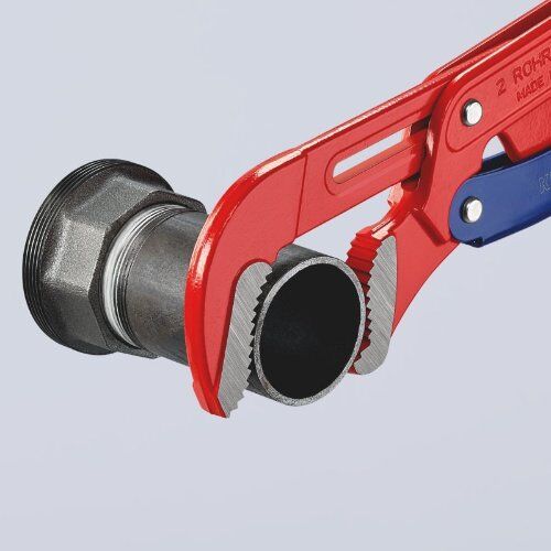  Rohrzangen S-Maul mit Schnelleinstellung KNIPEX 83 60 020 Rohrzange S-Maul mit Schnelleinstellung rot pulverbeschichtet 560 mm 12381255