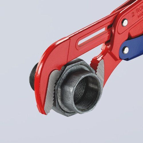  Rohrzangen S-Maul mit Schnelleinstellung KNIPEX 83 60 020 Rohrzange S-Maul mit Schnelleinstellung rot pulverbeschichtet 560 mm 12381255
