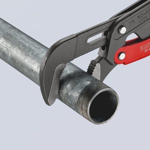  Rohrzangen S-Maul mit Schnelleinstellung KNIPEX 83 61 015 Rohrzange S-Maul mit Schnelleinstellung mit Kunststoff überzogen grau pulverbeschichtet 420 mm 12381251