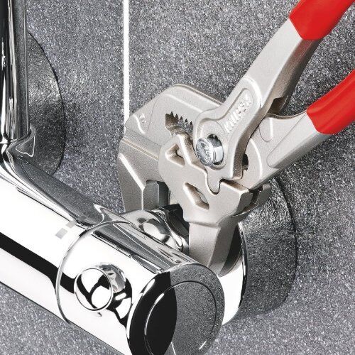  Zangenschlüssel Zange und Schraubenschlüssel in einem Werkzeug KNIPEX 86 03 300 Zangenschlüssel Zange und Schraubenschlüssel in einem Werkzeug mit Kunststoff überzogen verchromt 300 mm 12380287