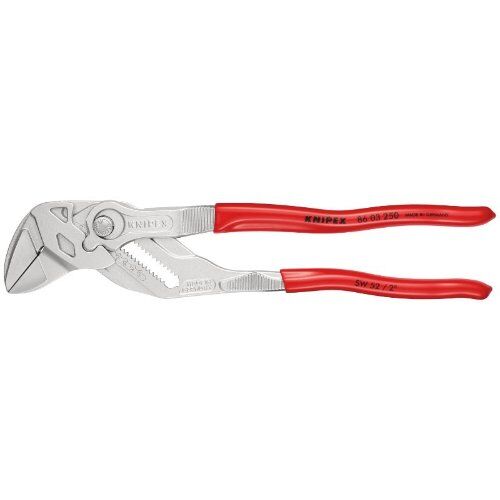  Zangenschlüssel Zange und Schraubenschlüssel in einem Werkzeug KNIPEX 86 03 250 Zangenschlüssel Zange und Schraubenschlüssel in einem Werkzeug mit Kunststoff überzogen verchromt 250 mm 12380288