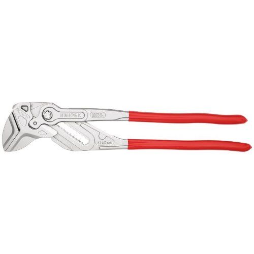  Zangenschlüssel XL Zange und Schraubenschlüssel in einem Werkzeug KNIPEX 86 03 400 Zangenschlüssel XL Zange und Schraubenschlüssel in einem Werkzeug mit Kunststoff überzogen verchromt 400 mm 12381272