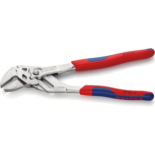  Zangenschlüssel Zange und Schraubenschlüssel in einem Werkzeug KNIPEX 86 05 250 Zangenschlüssel Zange und Schraubenschlüssel in einem Werkzeug mit Mehrkomponenten-Hüllen verchromt 250 mm 12380282