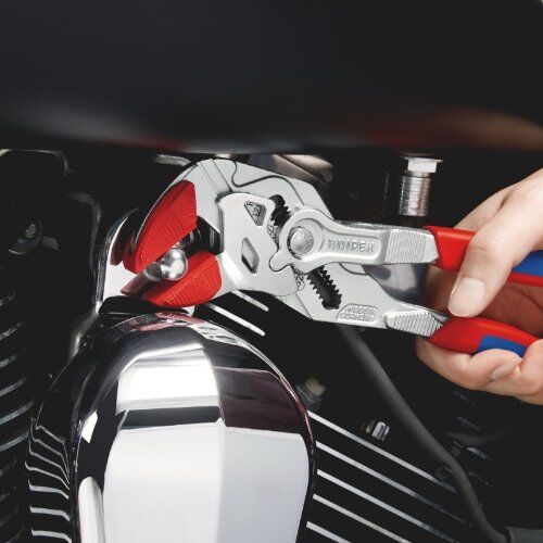  Zangenschlüssel Zange und Schraubenschlüssel in einem Werkzeug KNIPEX 86 05 250 Zangenschlüssel Zange und Schraubenschlüssel in einem Werkzeug mit Mehrkomponenten-Hüllen verchromt 250 mm 12380282