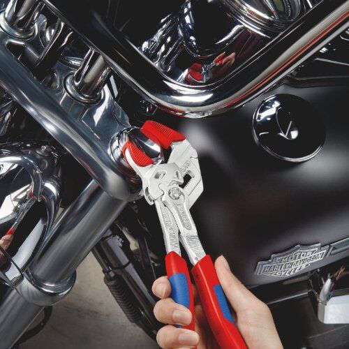  Zangenschlüssel Zange und Schraubenschlüssel in einem Werkzeug KNIPEX 86 05 250 Zangenschlüssel Zange und Schraubenschlüssel in einem Werkzeug mit Mehrkomponenten-Hüllen verchromt 250 mm 12380282