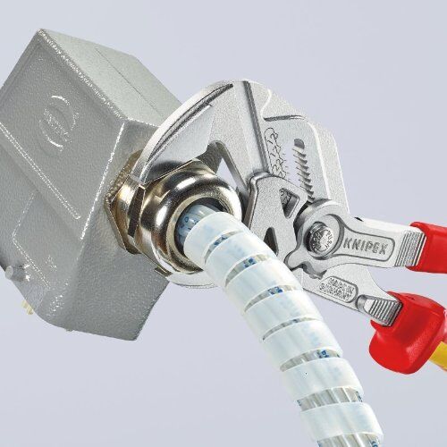  Zangenschlüssel Zange und Schraubenschlüssel in einem Werkzeug KNIPEX 86 06 250 Zangenschlüssel Zange und Schraubenschlüssel in einem Werkzeug mit Kunststoff überzogen verchromt 250 mm 12381228