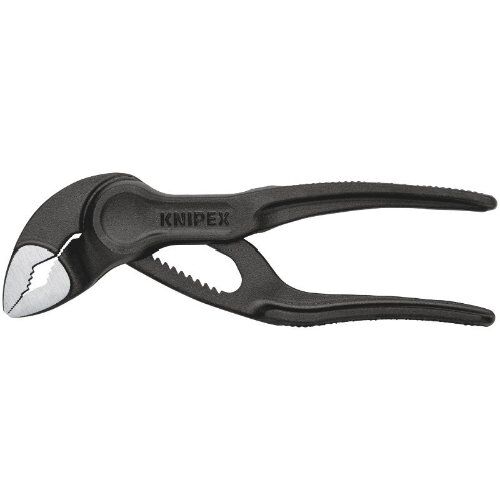  KNIPEX Cobra® XS KNIPEX 87 00 100 BK Cobra® XS aufgeprägte, raue Oberfläche grau atramentiert 100 mm 12381230