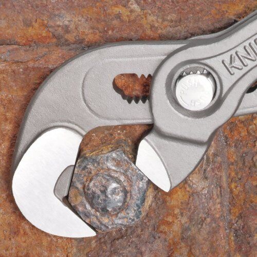  Rohr- und Wasserpumpenzangen KNIPEX 87 41 250 Schraubzange mit rutschhemmendem Kunststoff überzogen grau atramentiert 250 mm 12380294