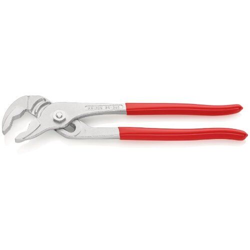  Wasserpumpenzangen mit Rillengelenk KNIPEX 89 03 250 Wasserpumpenzange mit Rillengelenk mit Kunststoff überzogen verchromt 250 mm 12381271