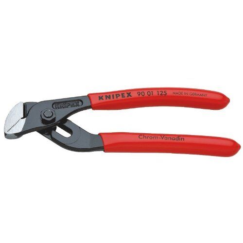  Mini-Wasserpumpenzangen mit Rillengelenk KNIPEX 90 01 125 Mini-Wasserpumpenzange mit Rillengelenk mit Kunststoff überzogen schwarz atramentiert 125 mm 12381267