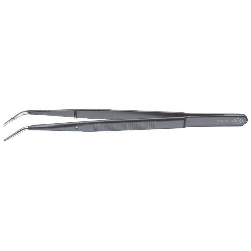  Präzisions-Pinzetten mit Führungsstift spitze Form KNIPEX 92 34 37 Präzisions-Pinzette mit Führungsstift spitze Form 155 mm 12381514