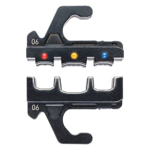  KNIPEX MultiCrimp® Crimpzangen mit Wechselmagazin KNIPEX 97 39 06 Crimpeinsatz für isolierte Kabelschuhe, Steckverbinder + Stoßverbinder 12380624