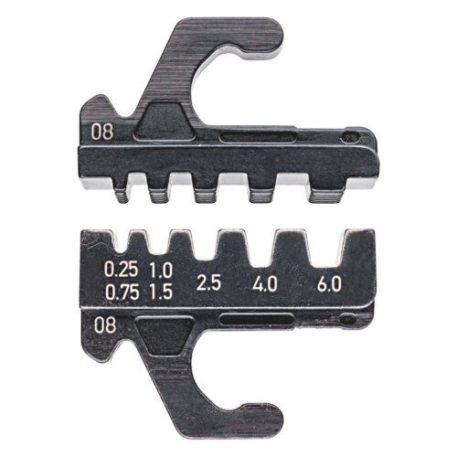  KNIPEX MultiCrimp® Crimpzangen mit Wechselmagazin KNIPEX 97 39 08 Crimpeinsatz für isolierte + unisolierte Aderendhülsen 12380626
