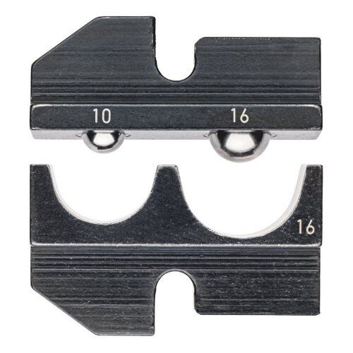  Crimpeinsätze für KNIPEX Crimp-Systemzangen Artikel-Nr.: 97 43 xx KNIPEX 97 49 16 Crimpeinsatz für isolierte Kabelschuhe + Steckverbinder 12380696