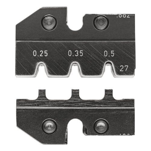  Crimpeinsätze für KNIPEX Crimp-Systemzangen Artikel-Nr.: 97 43 xx KNIPEX 97 49 27 Crimpeinsatz für MQS-Stecker ohne Einzeladerabdichtung (Seal) 12380698