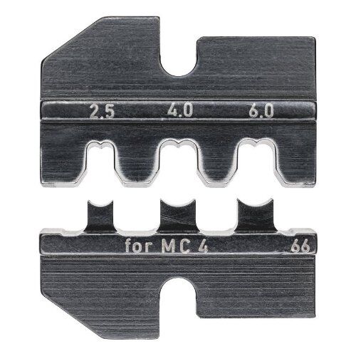  Crimpeinsätze für KNIPEX Crimp-Systemzangen Artikel-Nr.: 97 43 xx KNIPEX 97 49 66 Crimpeinsatz für Solar-Steckverbinder MC4 (Multi-Contact) 12380655
