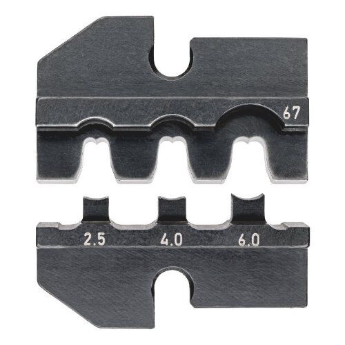  Crimpeinsätze für KNIPEX Crimp-Systemzangen Artikel-Nr.: 97 43 xx KNIPEX 97 49 67 Crimpeinsatz für Solar-Steckverbinder SunCon (Hirschmann) 12380683
