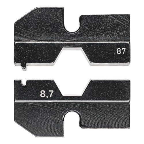  Crimpeinsätze für KNIPEX Crimp-Systemzangen Artikel-Nr.: 97 43 xx KNIPEX 97 49 87 Crimpeinsatz für FSMA-, ST- und MIC-Stecker für Lichtwellenleiter 12380653