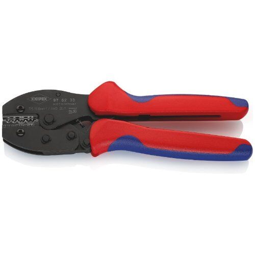  KNIPEX PreciForce® Crimpzangen KNIPEX 97 52 33 PreciForce® Crimpzange mit Mehrkomponenten-Hüllen brüniert 220 mm 12380751