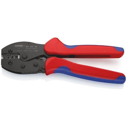  KNIPEX PreciForce® Crimpzangen KNIPEX 97 52 34 PreciForce® Crimpzange mit Mehrkomponenten-Hüllen brüniert 220 mm 12380754