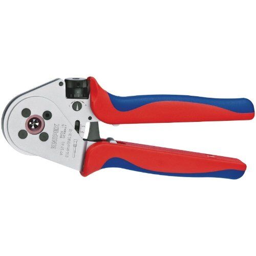  Vierdornpresszangen für gedrehte Kontakte KNIPEX 97 52 65 A Vierdornpresszange für gedrehte Kontakte mit Mehrkomponenten-Hüllen verchromt 250 mm 12380764