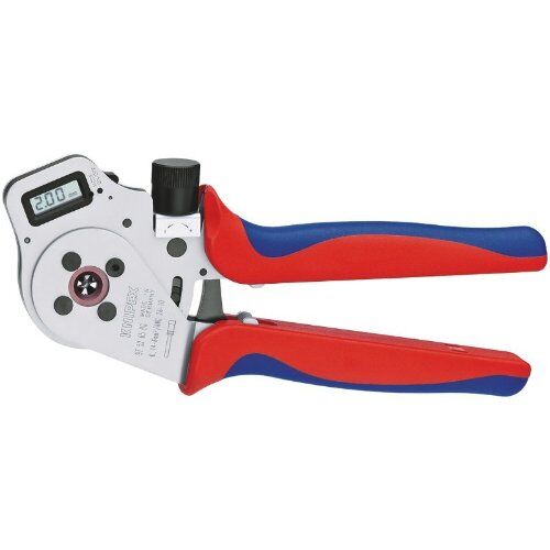  Vierdornpresszangen für gedrehte Kontakte KNIPEX 97 52 65 DG A Vierdornpresszange für gedrehte Kontakte mit Mehrkomponenten-Hüllen verchromt 250 mm 12380765
