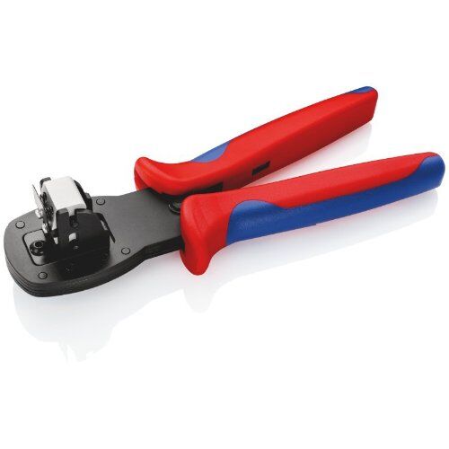  Crimpzangen für Miniaturstecker Parallelcrimp KNIPEX 97 54 25 Crimpzange für Miniaturstecker Parallelcrimp für Stecker der Serie Micro-Fit™ von Molex LLC mit Mehrkomponenten-Hüllen brüniert 190 mm 12380769