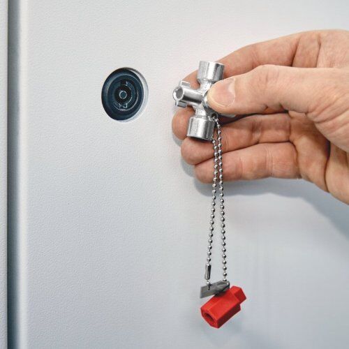  Schaltschrank-Schlüssel für gängige Schränke und Absperrsysteme KNIPEX 00 11 02 Schaltschrank-Schlüssel für gängige Schränke und Absperrsysteme 44 mm 12380308