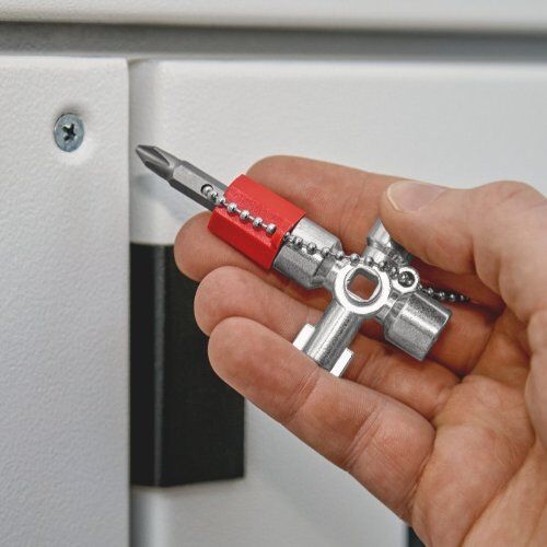  Schaltschrank-Schlüssel für gängige Schränke und Absperrsysteme KNIPEX 00 11 02 Schaltschrank-Schlüssel für gängige Schränke und Absperrsysteme 44 mm 12380308