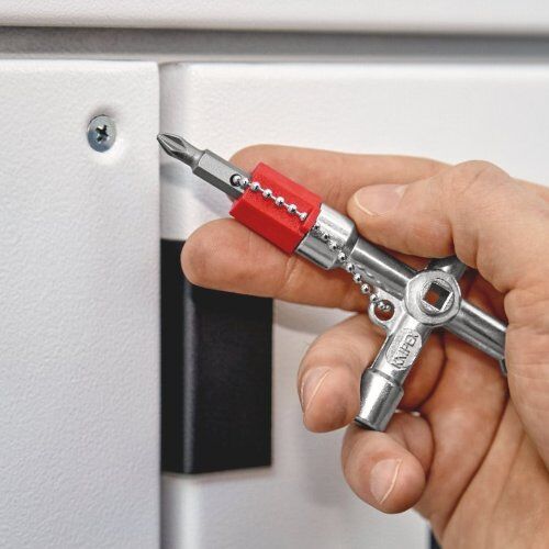  Schaltschrank-Schlüssel für gängige Schränke und Absperrsysteme KNIPEX 00 11 03 Schaltschrank-Schlüssel für gängige Schränke und Absperrsysteme 76 mm 12380307