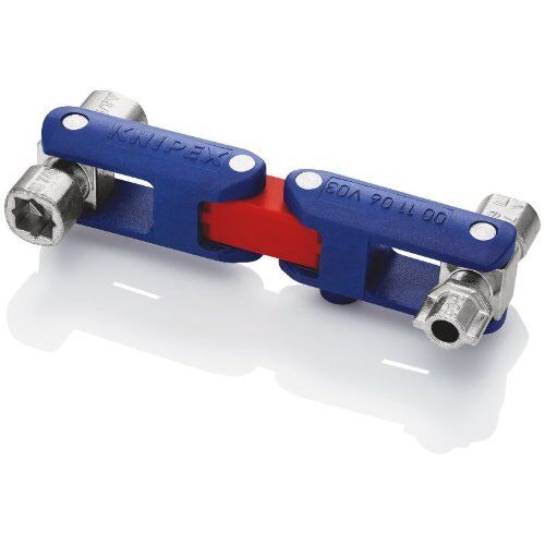  Schaltschrank-Schlüssel „DoubleJoint“ KNIPEX 00 11 06 V03 Schaltschrank-Schlüssel „DoubleJoint“  62 mm 12380313