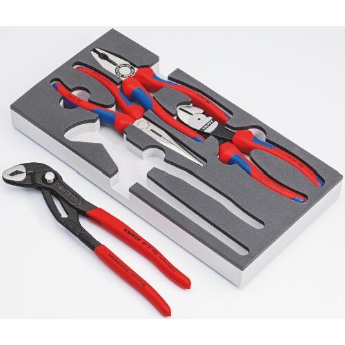  Zangen-Sets in Schaumstoffeinlage KNIPEX 00 20 01 V15 Zangen-Set in Schaumstoffeinlage 12380948
