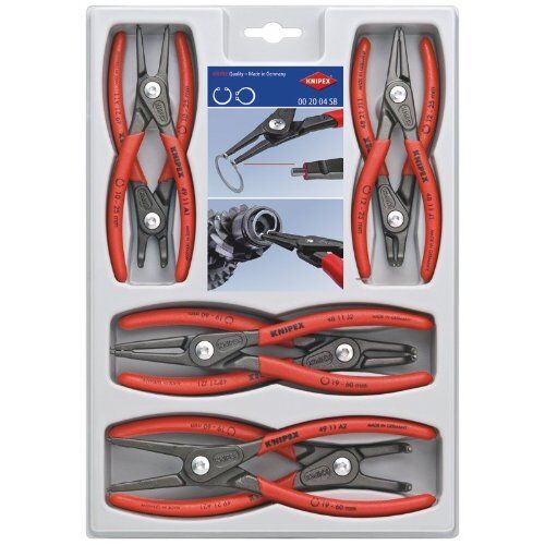  Präzisions-Sicherungsringzangen-Sets KNIPEX 00 20 04 SB Präzisions-Sicherungsringzangen-Set 12380951