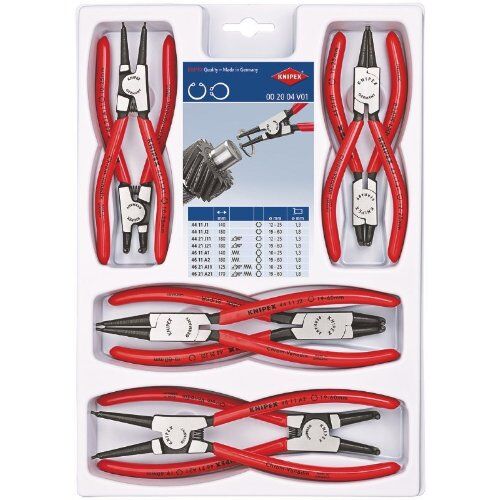  Sicherungsringzangen-Sets KNIPEX 00 20 04 V01 Sicherungsringzangen-Set 12380941