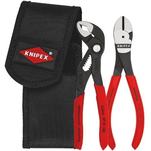  Mini-Zangensets in Werkzeuggürteltasche KNIPEX 00 20 72 V02 Mini-Zangenset in Werkzeuggürteltasche 2-teilig 12380968