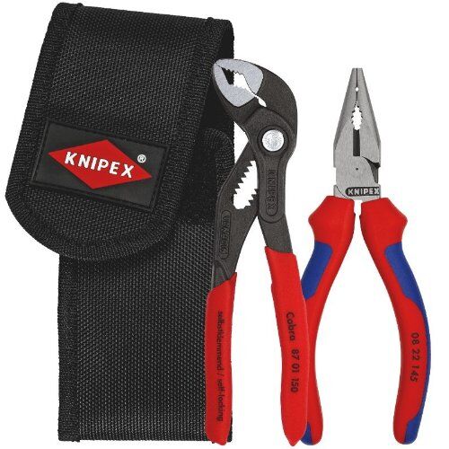  Mini-Zangensets in Werkzeuggürteltasche KNIPEX 00 20 72 V06 Mini-Zangenset in Werkzeuggürteltasche 2-teilig 12380967