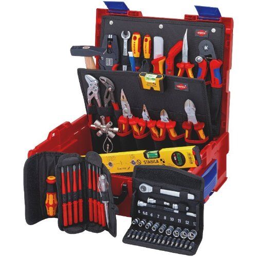  Werkzeugsortimente KNIPEX L-BOXX® leer KNIPEX 00 21 19 LB E L-BOXX® Elektro 63-teilig 12380998