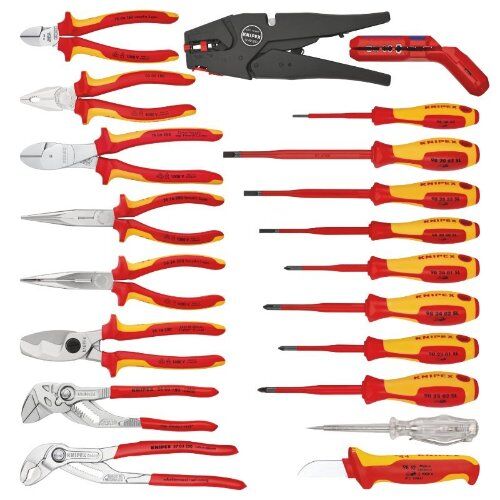  Werkzeugkoffer "Standard" leer KNIPEX 00 21 20 Werkzeugkoffer "Vision24" Elektro 12380987