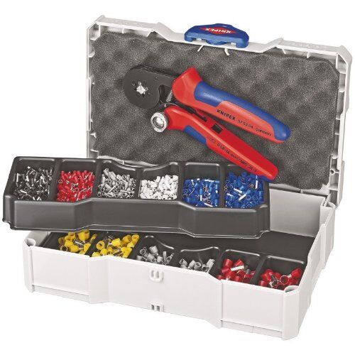  Crimp-Sortimente für Aderendhülsen mit Kunststoffkragen KNIPEX 97 90 09 Crimp-Sortiment für Aderendhülsen 12381622