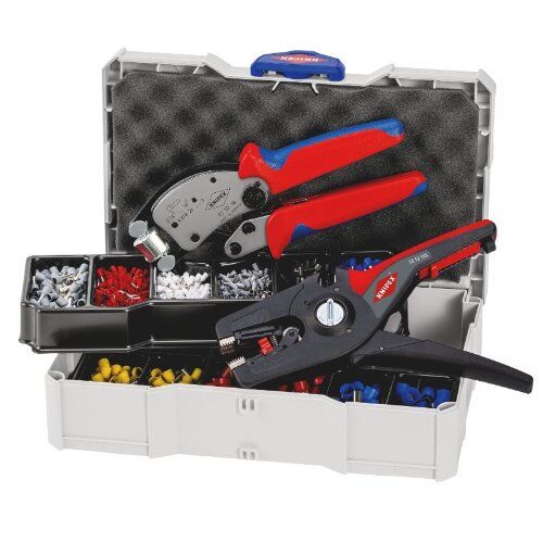 Crimp-Sortimente für Aderendhülsen mit Kunststoffkragen KNIPEX 97 90 14 Crimp-Sortiment für Aderendhülsen 12381625