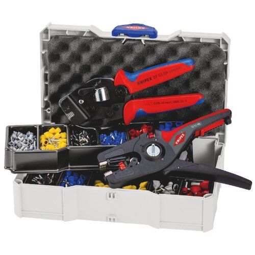  Crimp-Sortimente für Aderendhülsen mit Kunststoffkragen KNIPEX 97 90 15 Crimp-Sortiment für Aderendhülsen 12381620
