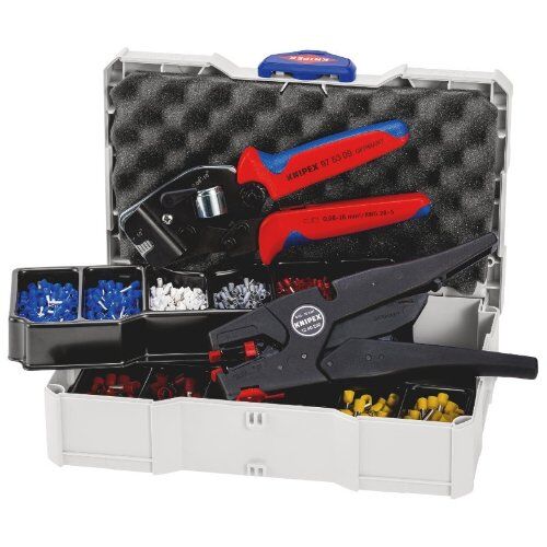 Crimp-Sortimente für Aderendhülsen mit Kunststoffkragen KNIPEX 97 90 12 Crimp-Sortiment für Aderendhülsen 12381618